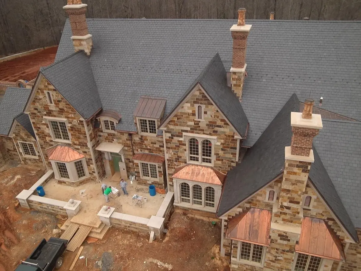 Craftsman Roofing Slate Roof Repair project in Moscow